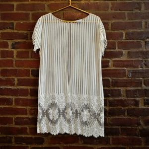 Vintage White Lace Dress